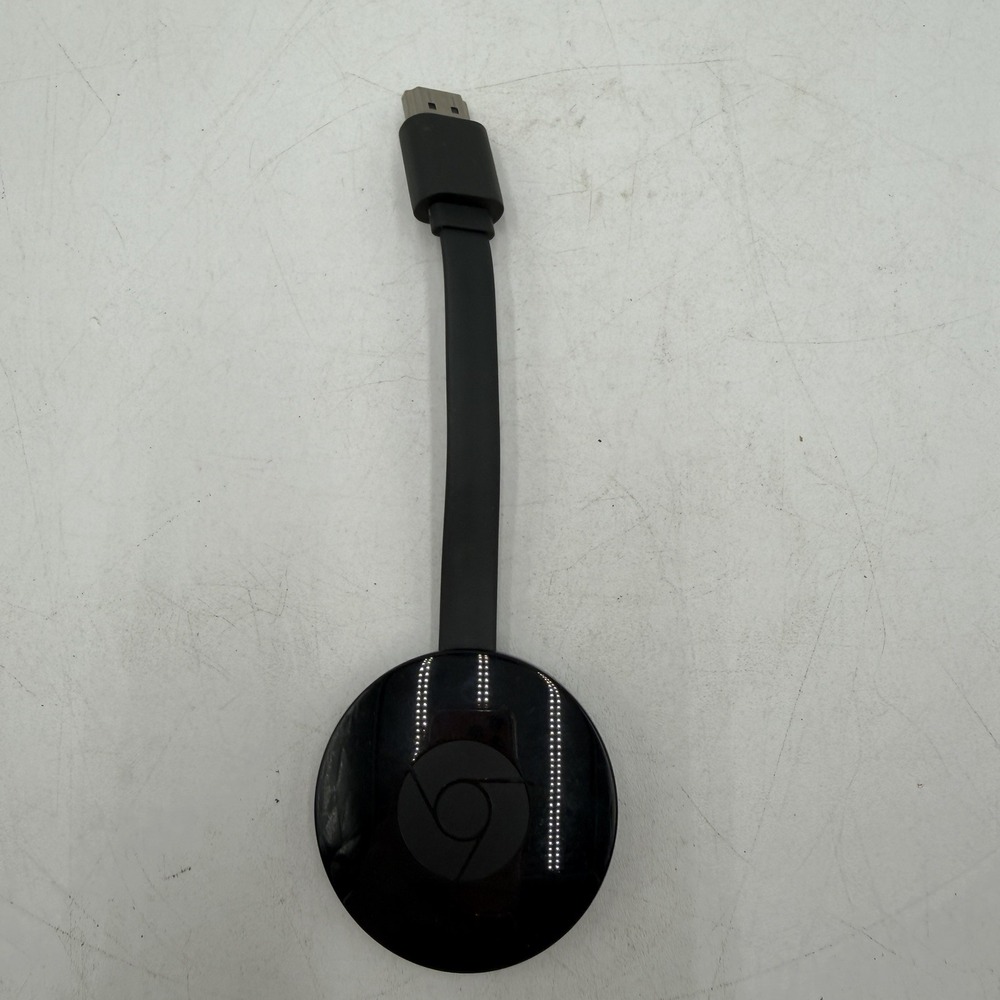 Google Chromecast Model NC2-6A5 HDMI Black 2nd Device Only